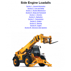 JCB instrukcje napraw + schematy + DTR: JCB 540-140, 540-200, 540-170, 535-125 Hi Viz, 535-140 Hi Viz